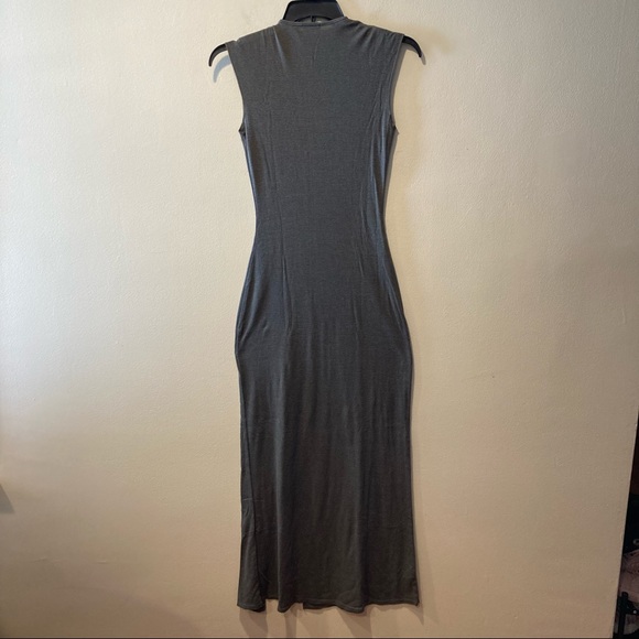 Splendid brand grey striped maxi dress, size small - Picture 5 of 8